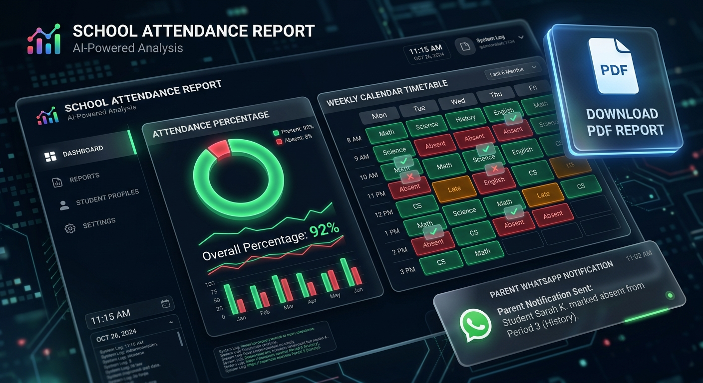 Automated Attendance Report